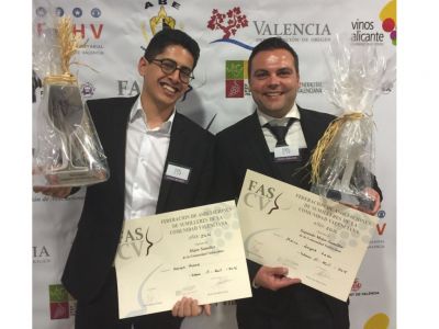 Hernán Menno, del restaurante La Lola de Valencia, Mejor Sumiller de la Comunidad Valenciana 2016