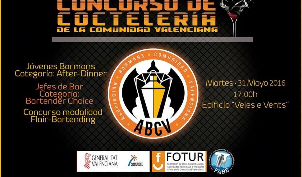 El próximo martes se celebra el LI Concurso de Coctelería de la Comunidad Valenciana y Región de Murcia