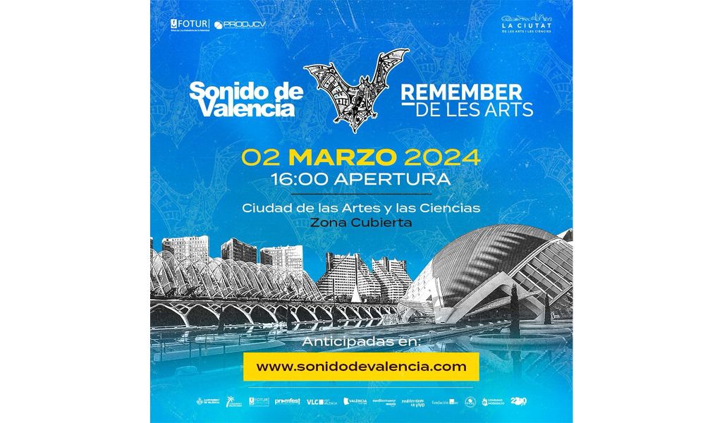 SONIDO DE VALENCIA - REMEMBER DE LES ARTS 2 de març de 2024