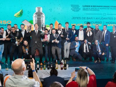 Antonio Alonso, Sergio Edo y Emanuele Perrone ganadores del 55 Concurso de Coctelería de la Comunitat Valenciana